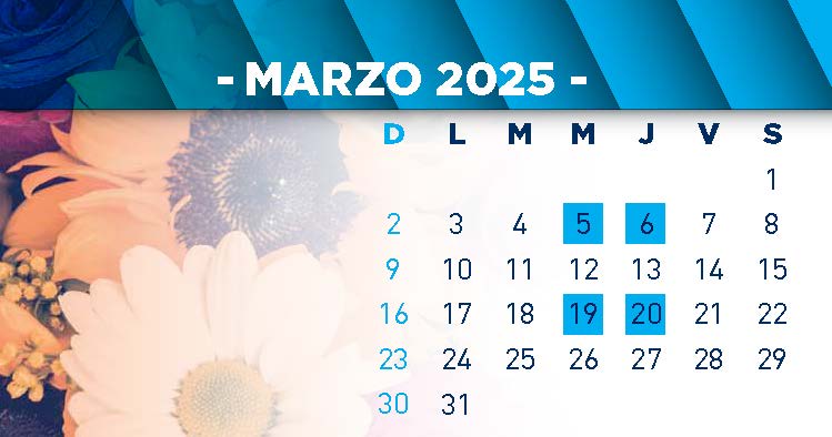 catorcenas marzo 2025