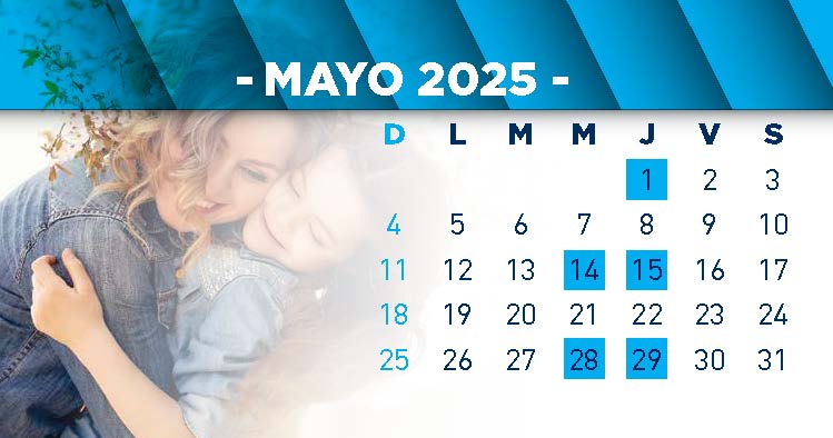 catorcenas mayo 2025