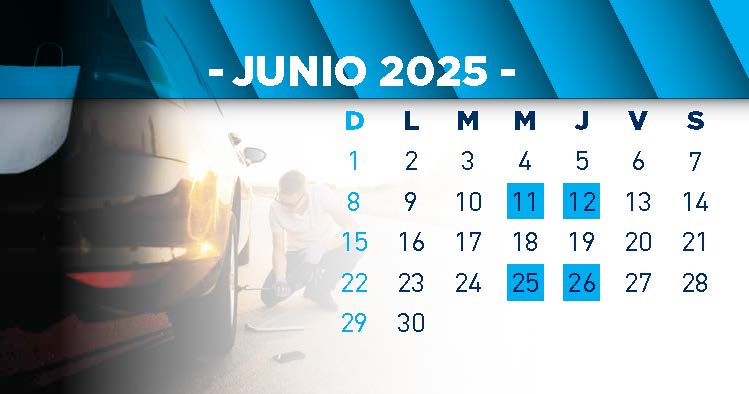 catorcenas junio 2025