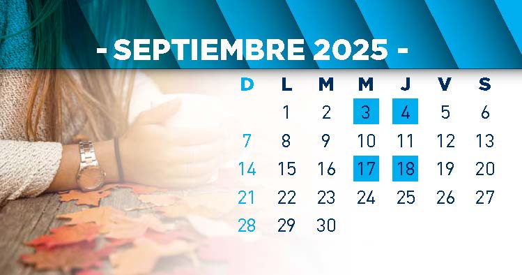 catorcenas septiembre 2025