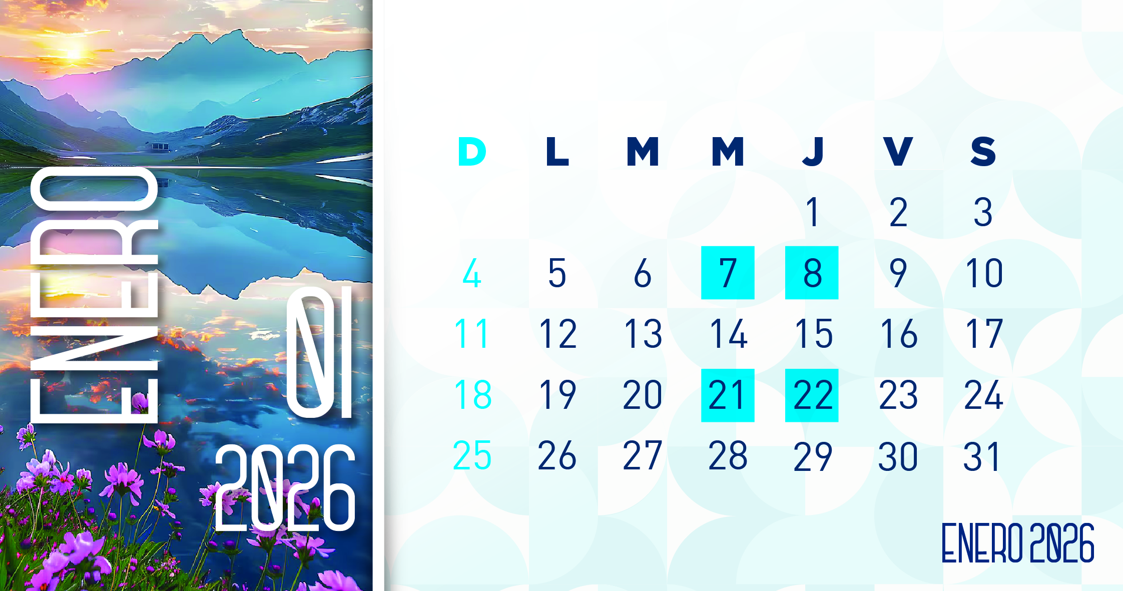 catorcenas enero 2026