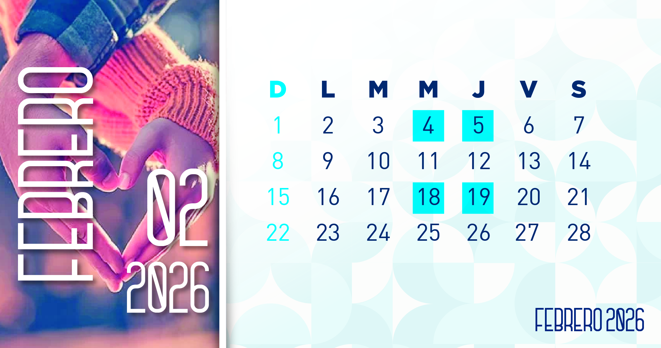 catorcenas febrero 2026