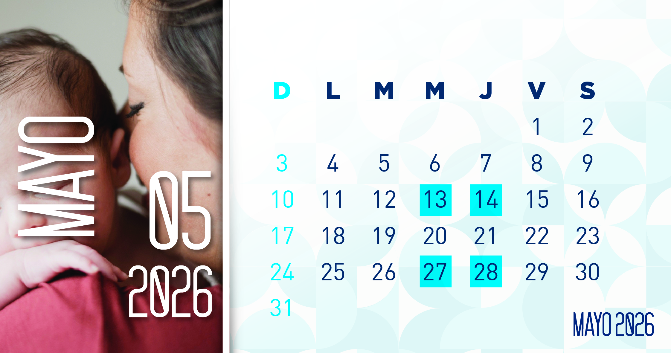 catorcenas mayo 2026